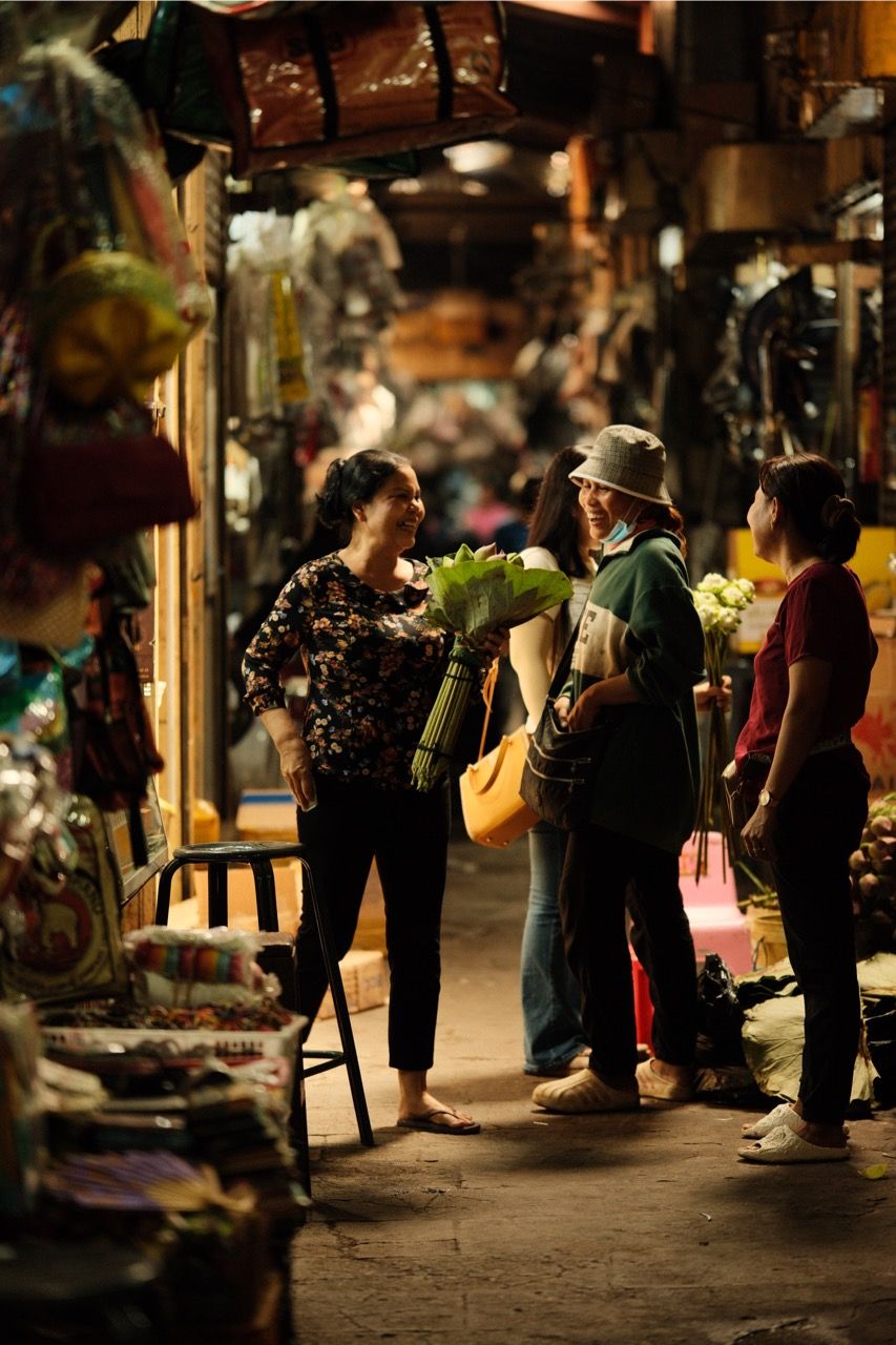Selling Lotus Flower
